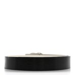 Calfskin CC Reversible Belt 95 38 Black White - 图片 2