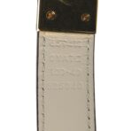 Plutone Calfskin Double G Reversible Belt 100 40 Black White - 图片 5