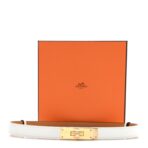 Epsom Kelly Belt White - 图片 4