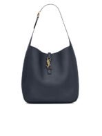 Saint Laurent Le 5 à 7 Supple Large in Grained Leather