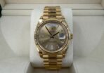 Rolex Day-Date 40 Yellow Gold Champagne Diamond Dial & Fluted Bezel President Bracelet 228238 - - 图片 2