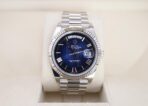Rolex Day-Date 40 40mm Blue Ombré Dial Fluted Bezel President Bracelet - 228239 | 2024 Model - 图片 2