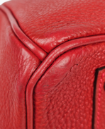 Hermes Birkin 35 Togo Red PHW - 图片 10