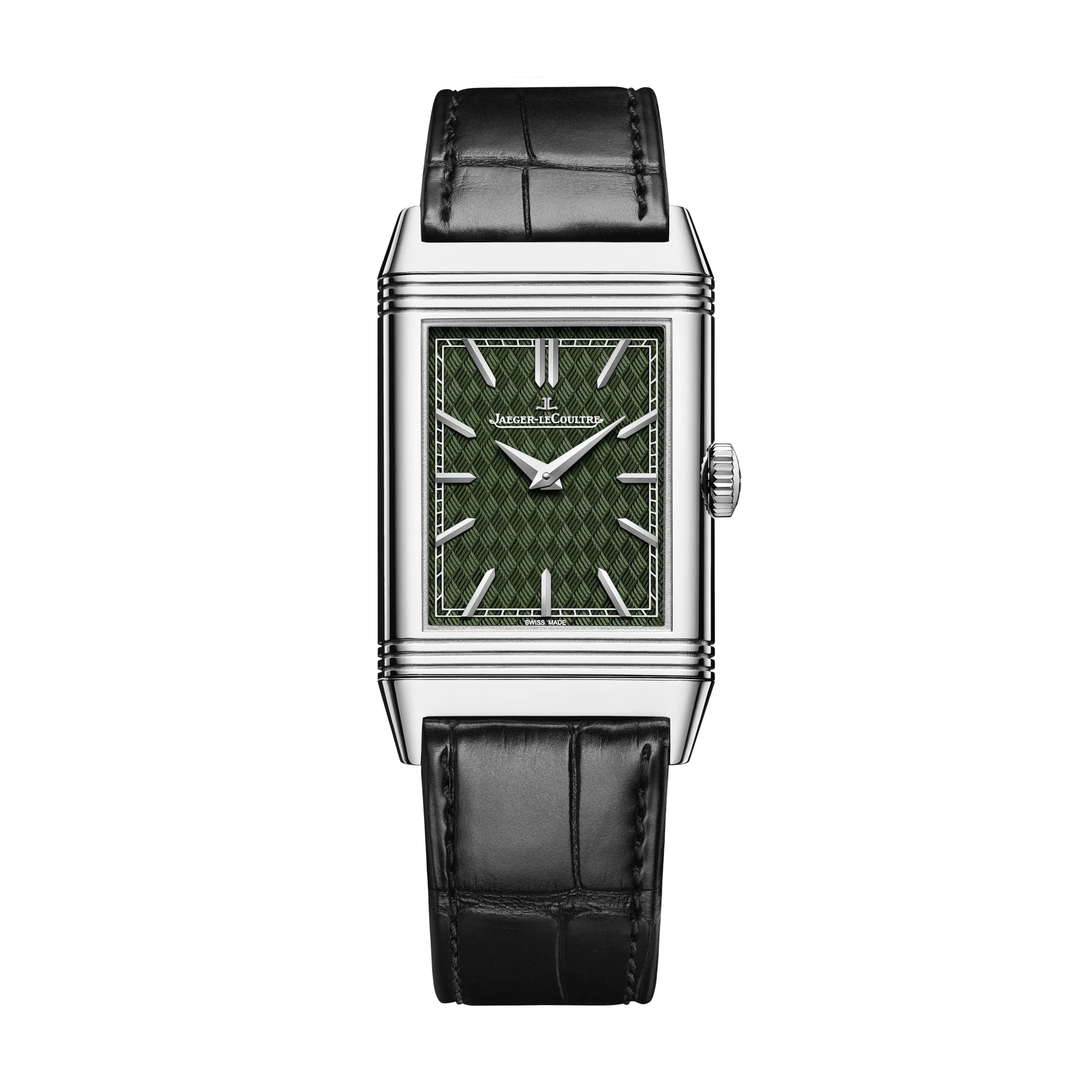 10f24fe1b51c53bdbbc47a6bfe7117f88165ec36.png White Gold Reverso Tribute Enamel Men’s Watch Q39334S4 - 图片 1