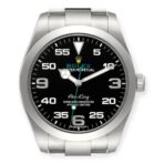 Rolex Oyster Perpetual Air King 116900 Green Hand Steel Mens Watch - 图片 2