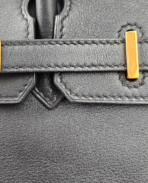 Hermes Birkin 25 Swift Black GHW - 图片 10
