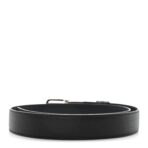 Textured Dollar Calfskin Ciny Calf Lux Squared Interlocking G 30mm Reversible Belt 85 34 Blue Black - 图片 2