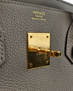 Hermès Birkin 30 Clemence Etain GHW - 图片 15