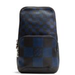 LOUIS VUITTON Avenue Sling Bag Damier Infini 3D - Blue/Black