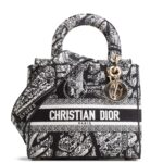 DIOR Lady D-Lite Plan de Paris Black/White