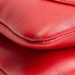 CHANEL CC Mania Double Waist Bag - Red - 图片 8