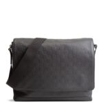 LOUIS VUITTON  Damier Infini Leather District Messenger Bag GM - Black