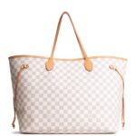 LOUIS VUITTON Damier Azur Neverfull GM w/ Pouch