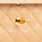 CHANEL Vintage Medium Double Flap Shoulder Bag - Nude - 图片 11