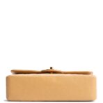 CHANEL Vintage Medium Double Flap Shoulder Bag - Nude - 图片 7