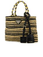 Twotone Raffia Handbag - 图片 2