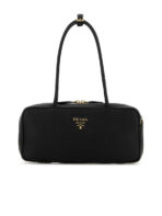 Black Medium Leather Top-handle Bag