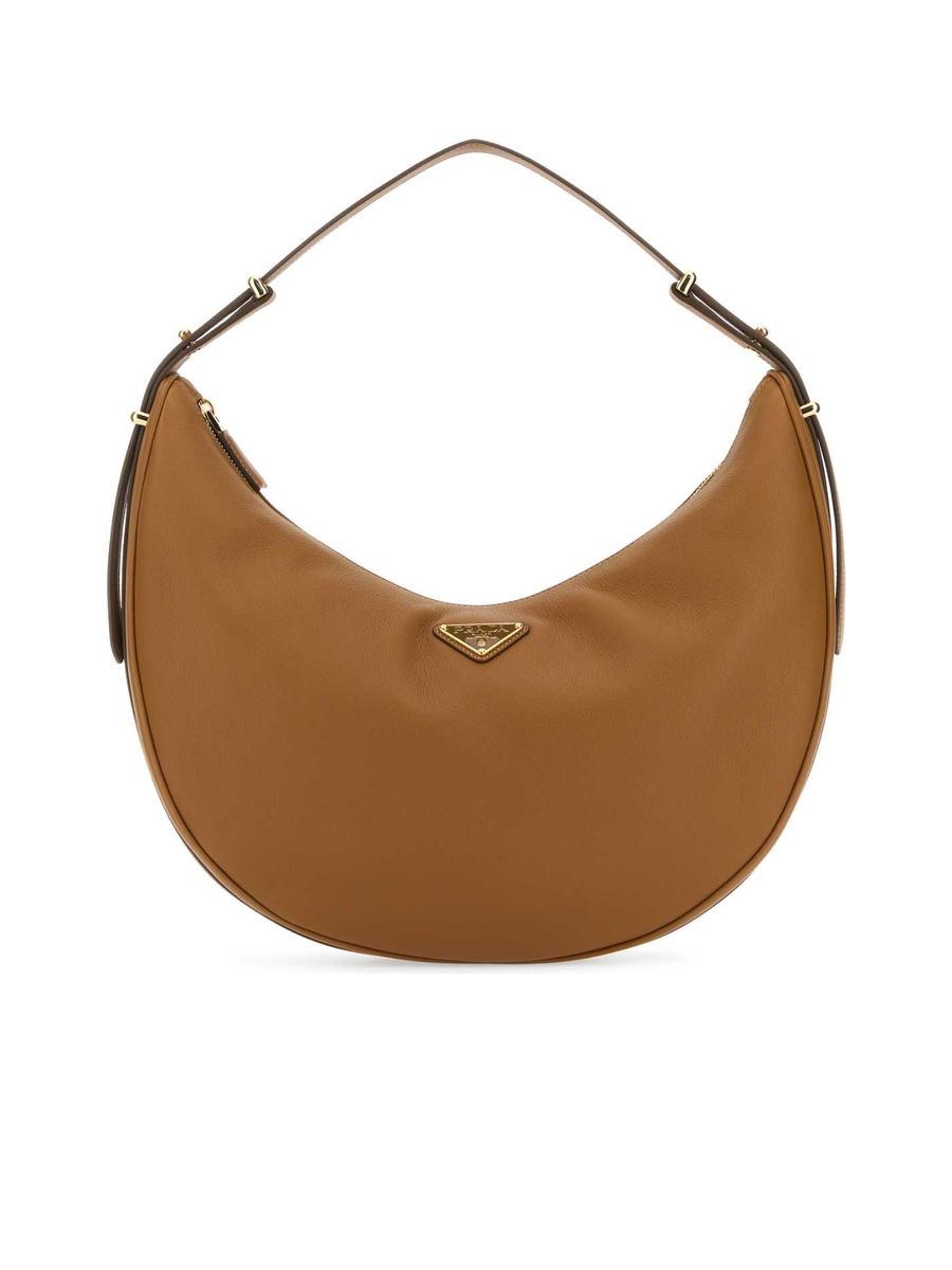 Arqué Zip-Up Large Shoulder Bag