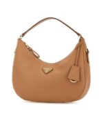 Camel Leather Shoulder Bag - 图片 2