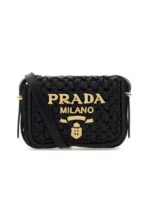 Raffia Crossbody Bag