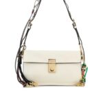 Prada Soft Sound Small Leather Shoulder Bag with Charms