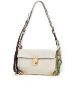 Prada Soft Sound Small Leather Shoulder Bag with Charms - 图片 2