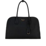 Medium Leather Shopping Bag