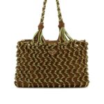 Twotone Mesh Shopping Bag