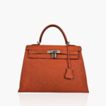 Hermes Kelly 32 Togo Sellier Orange PHW