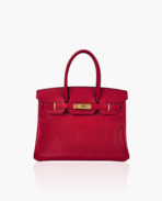 Hermes Birkin 30 Epsom Q5 Rouge Casaque GHW