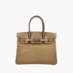 Hermès Birkin 30 Ostrich Tabac PHW