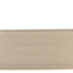 Smooth Calfskin Monogram Square Buckle Belt 80 32 Crema Soft - 图片 6