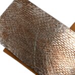 Grained Calfskin Watersnake Wide Obi Tie Belt Multicolor - 图片 9