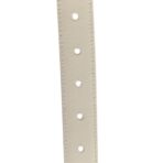 Smooth Calfskin 20mm Cintura Belt 75 30 Creme Soft - 图片 5