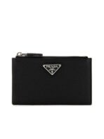 Black Leather Card Holder