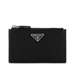 Black Leather Card Holder