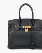 Hermès Birkin 30 Clemence Black GHW - 图片 2