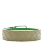 Nappa Intrecciato Belt  85 34 Travertine Parakeet - 图片 2