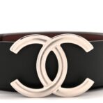 Calfskin CC Reversible Belt 75 30 Black Burgundy - 图片 6