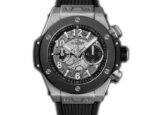 44mm Unico Titanium Chronograph Ceramic Bezel Skeleton Dial - 图片 2