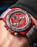 DiW Rolex Daytona "AVIA RED" In Quartz Fiber (Retail: €60 990) - 图片 8