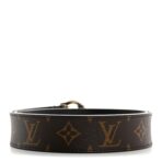 Monogram Calfskin 20mm LV Circle Reversible Belt 90 36 Black - 图片 2