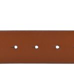 Glossy Calfskin VLogo Reversible 30mm Belt 85 34 Saddle Brown Black - 图片 3