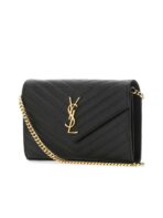 Classic Cassandre Chain Wallet in Grain De Poudre Leather - 图片 2