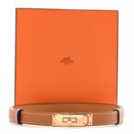 Epsom Kelly Belt Gold - 图片 4
