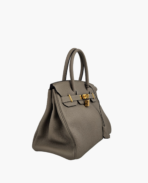 Hermès Birkin 30 Clemence Etain GHW - 图片 3