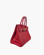 Hermes Birkin 30 Epsom Q5 Rouge Casaque GHW - 图片 4