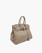 Hermès Birkin 35 Clemence Dove Grey PHW - 图片 3