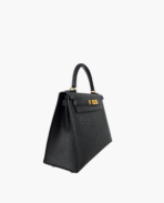 Hermès Kelly 28 Epsom Sellier Black GHW - 图片 3