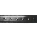 Calfskin FF Belt Black - 图片 3